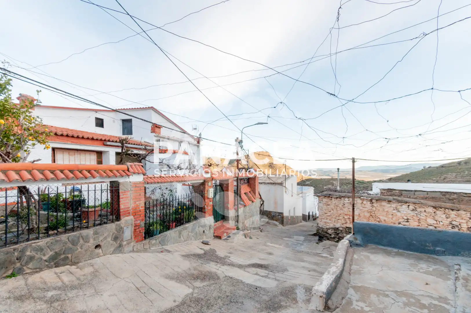 Vista exterior de Casa adosada en venta en Gérgal con Terraza, Amueblado y Balcón