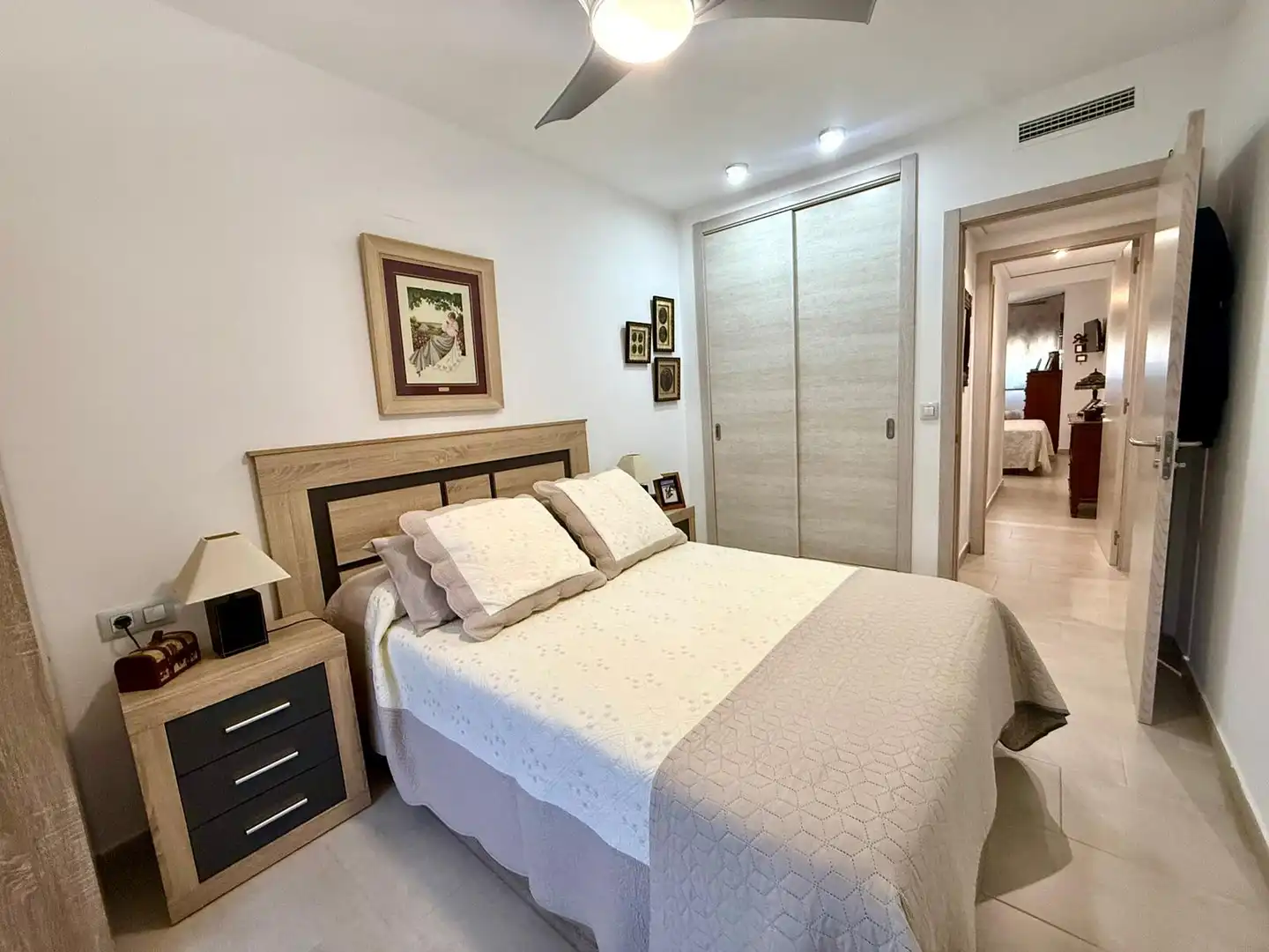 Habitación de Apartamento en venta en Dénia con Aire acondicionado, Calefacción y Terraza