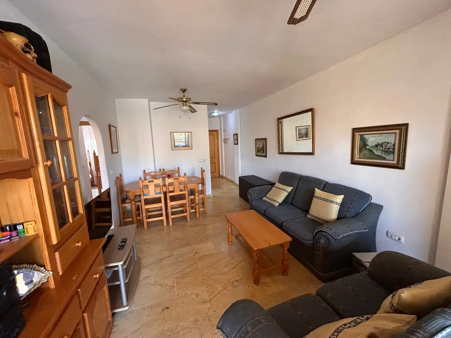 Sala d'estar de Apartament en venda en Vera amb Piscina comunitària
