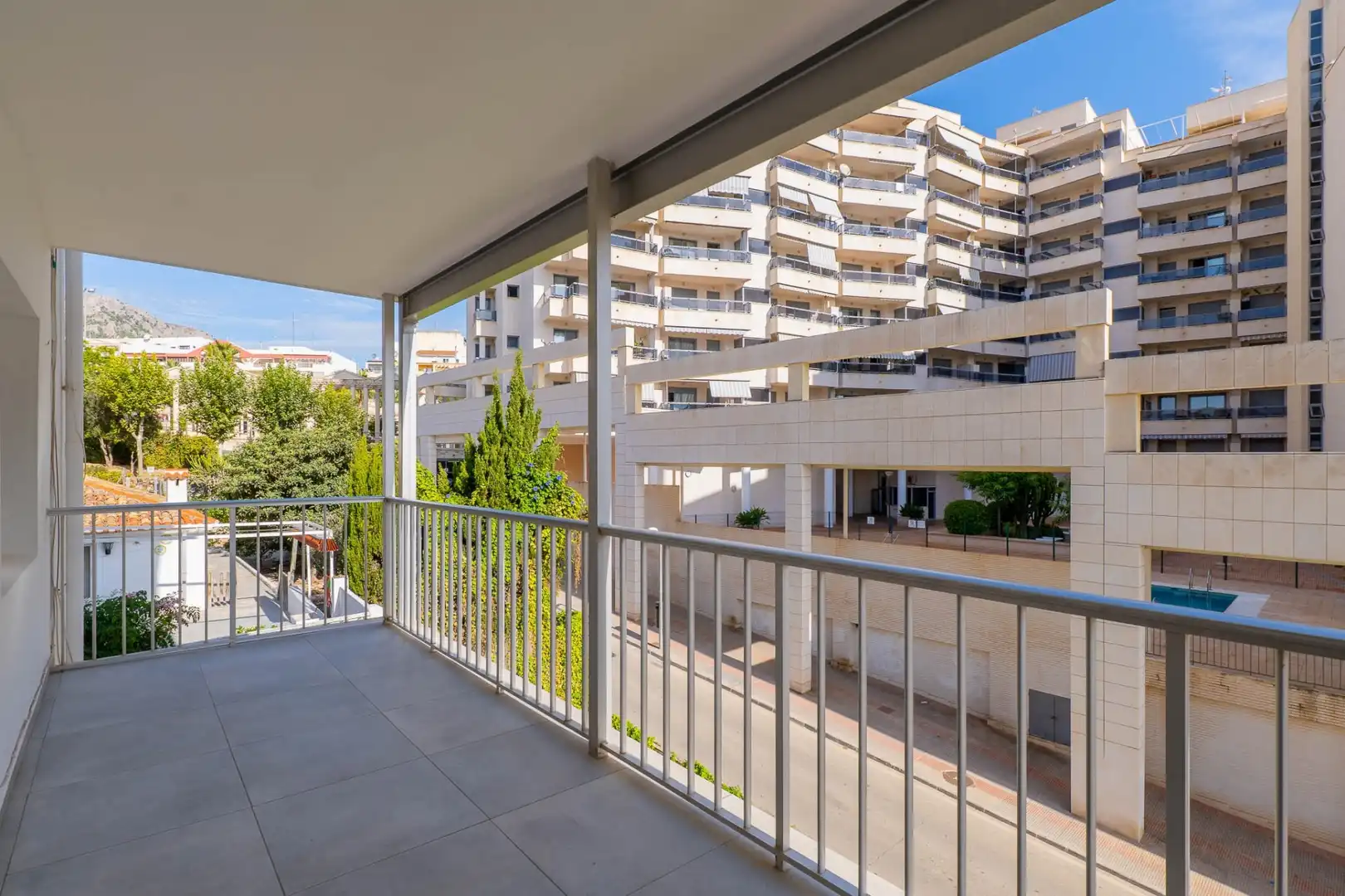 Terrace of Flat for sale in Calpe / Calp  with Air Conditioner and Heating
