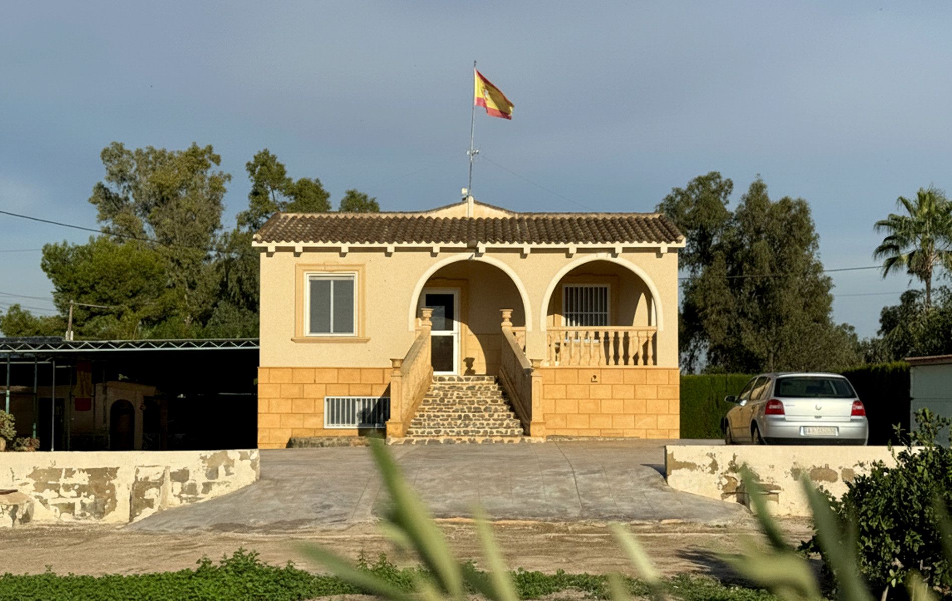 Vista exterior de Finca rústica en venda en Callosa de Segura amb Aire condicionat, Calefacció i Jardí privat