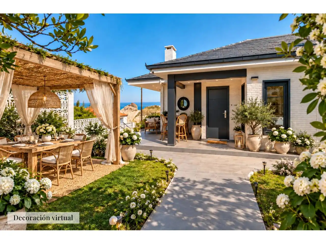 Detached house with pool for sale in Calle Portio