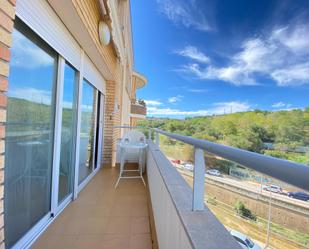 Exterior view of Flat for sale in Terrassa  with Air Conditioner, Heating and Terrace