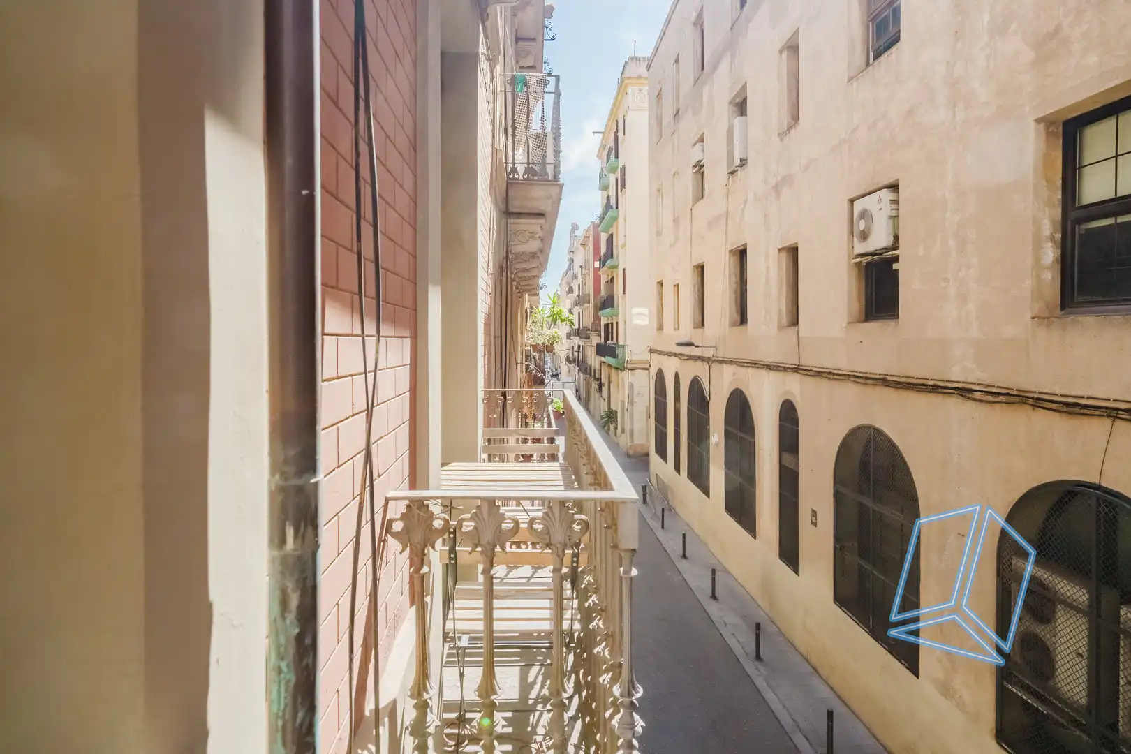 Balcony of Flat for sale in Gràcia