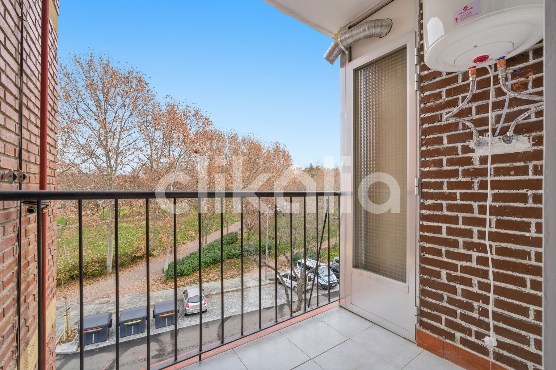 Bedroom of Flat to rent in  Madrid Capital  with Heating, Terrace and Storage room