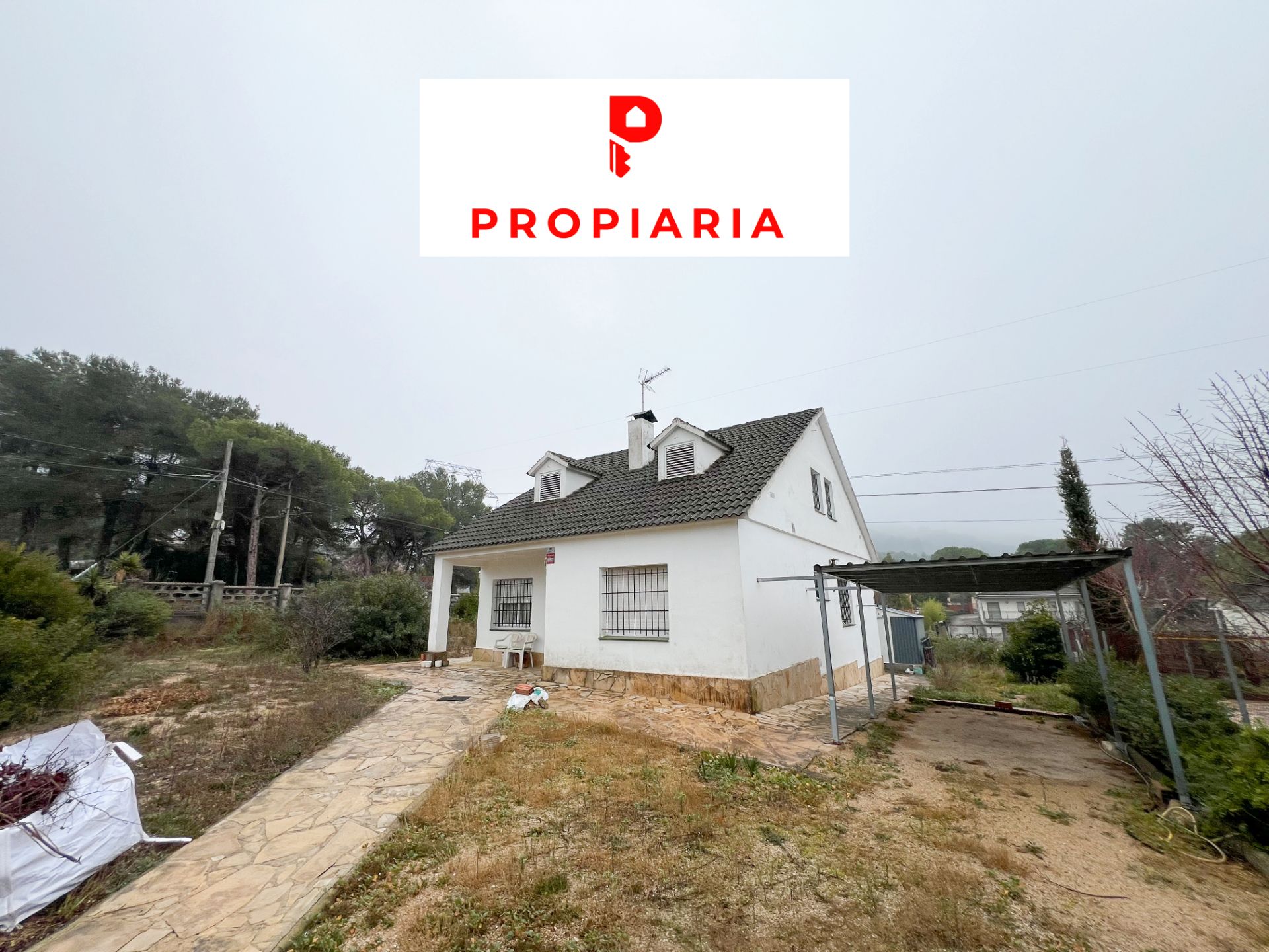 Exterior view of House or chalet for sale in Vallirana  with Air Conditioner, Heating and Private garden