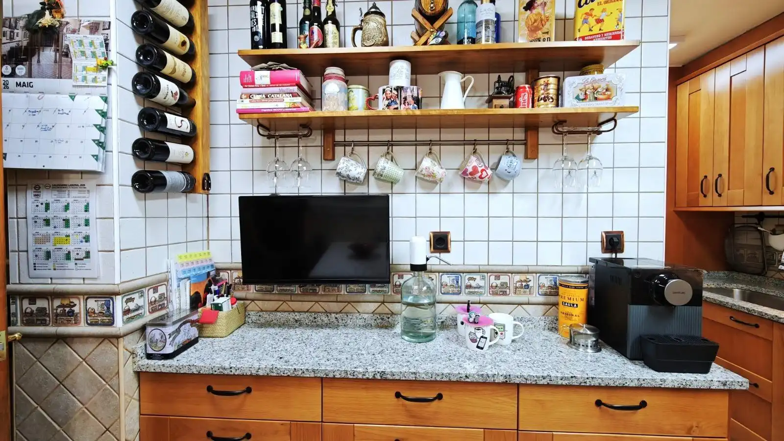 Kitchen of Flat for sale in Martorell  with Air Conditioner, Heating and Balcony