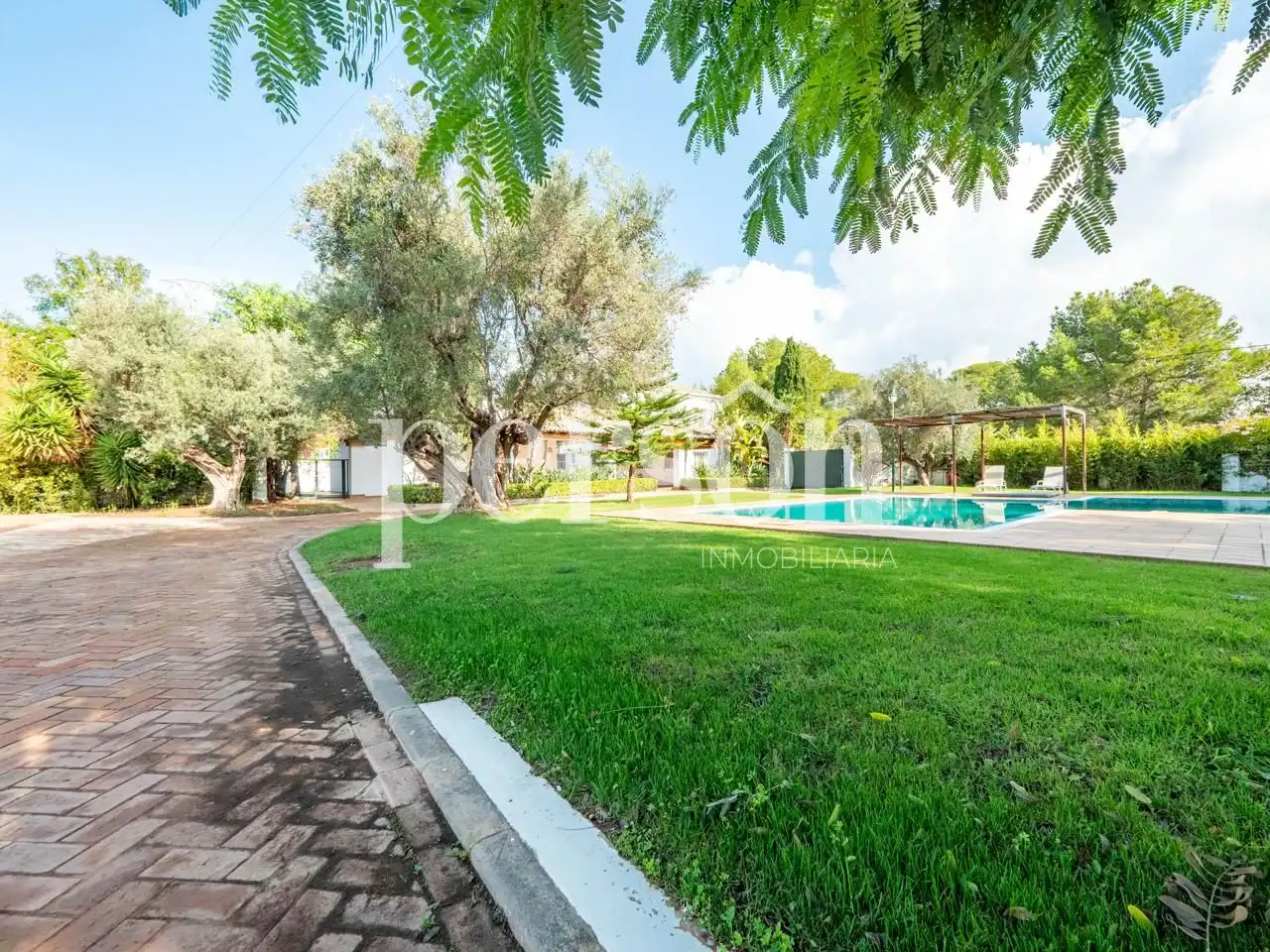 Jardí de Finca rústica en venda en Bétera amb Aire condicionat, Calefacció i Jardí privat