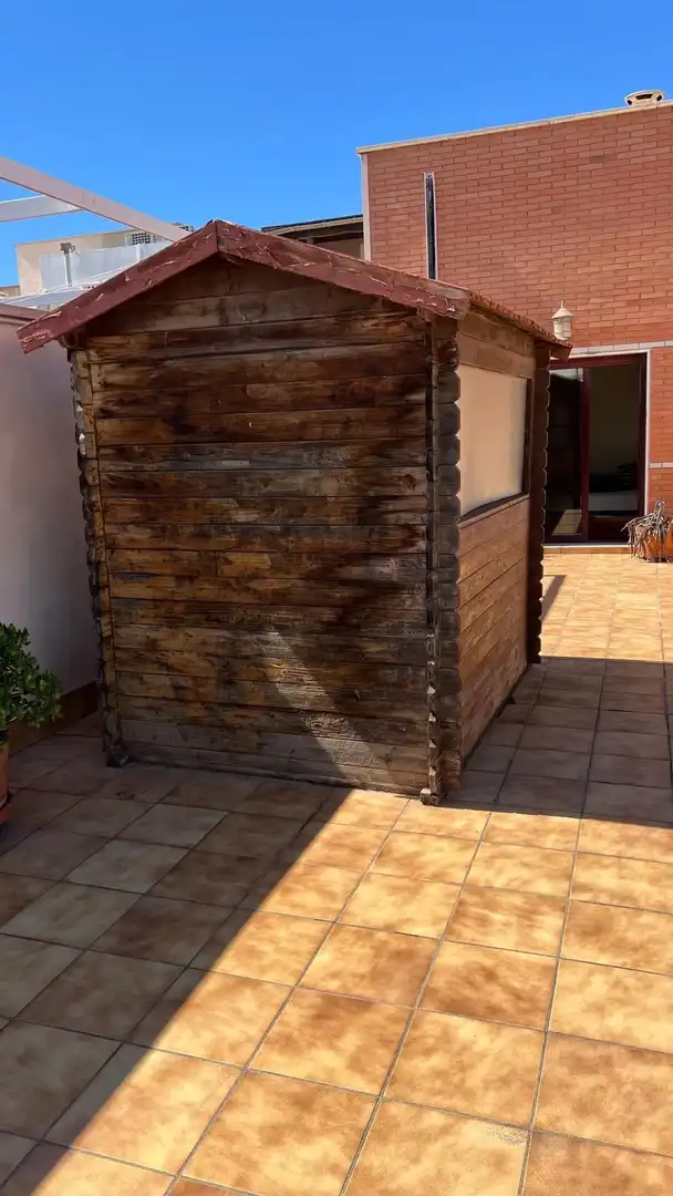 Exterior view of Attic for rent in Almería  with Terrace