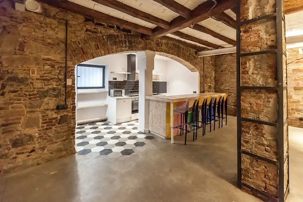 Cuina de Local de lloguer en Barcelona