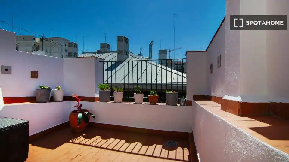 Flat with terrace to rent in Ciutat Vella