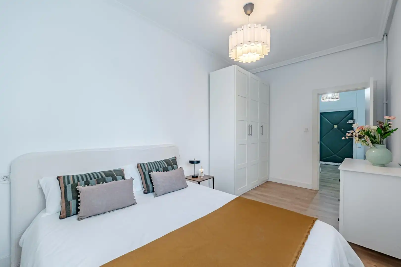 Bedroom of Flat for sale in Madrid  with Heating