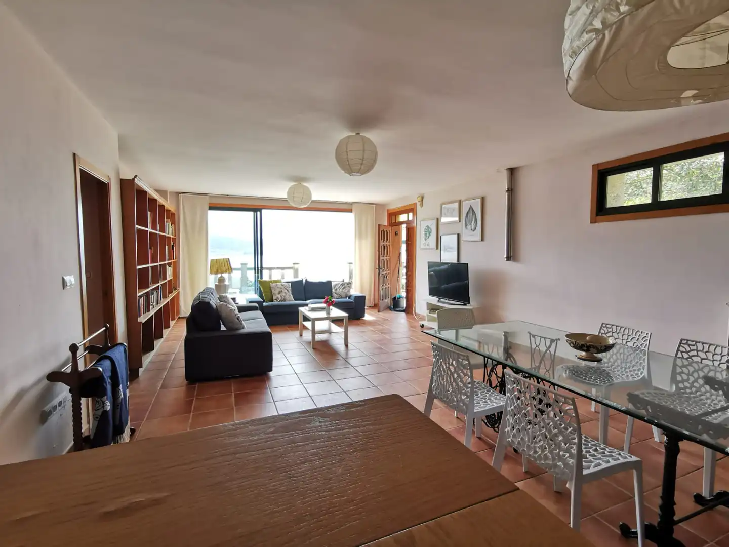 Sala de estar de Casa o chalet de alquiler en Nigrán con Calefacción, Jardín privado y Terraza