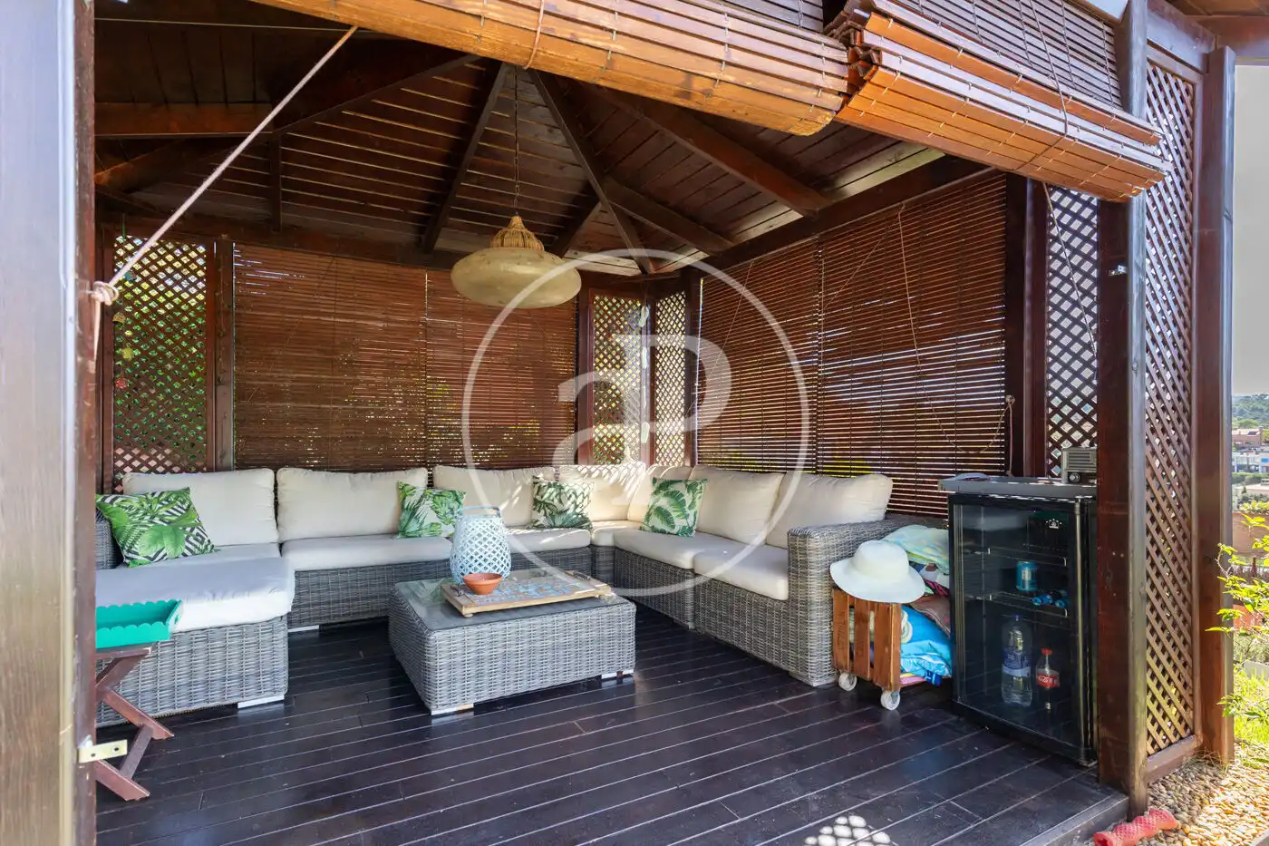 Terrassa de Casa o xalet en venda en Valldoreix