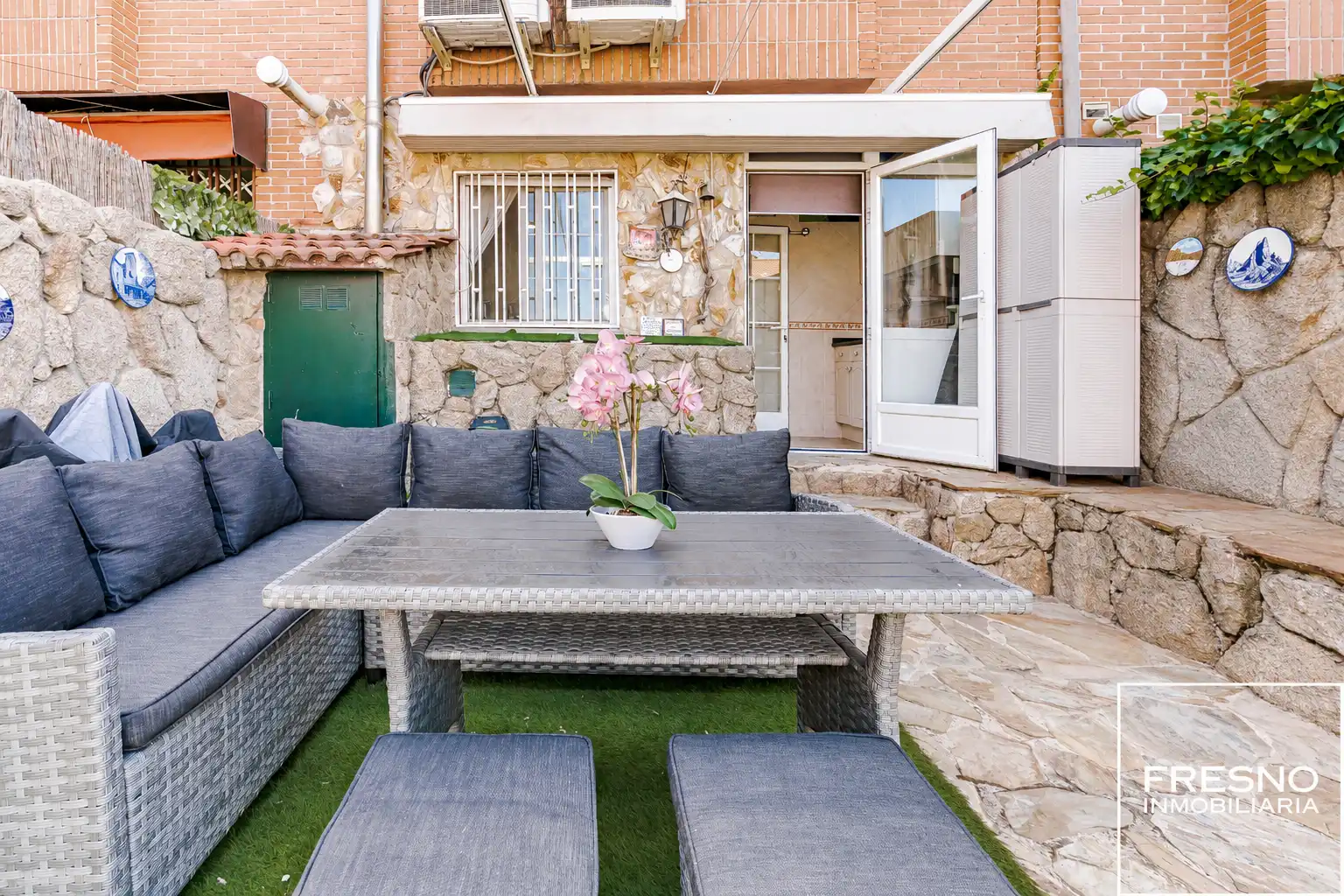 Terrassa de Casa o xalet en venda en Cobeña amb Aire condicionat, Calefacció i Jardí privat