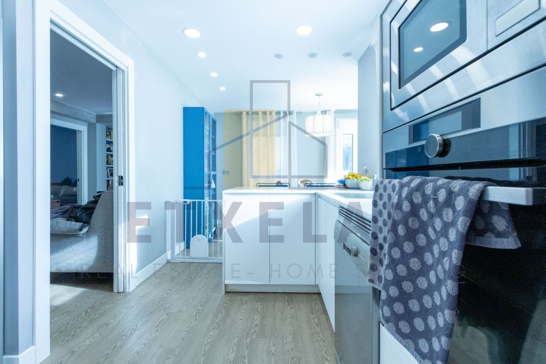 Kitchen of Flat for sale in Markina-Xemein  with Air Conditioner, Heating and Furnished