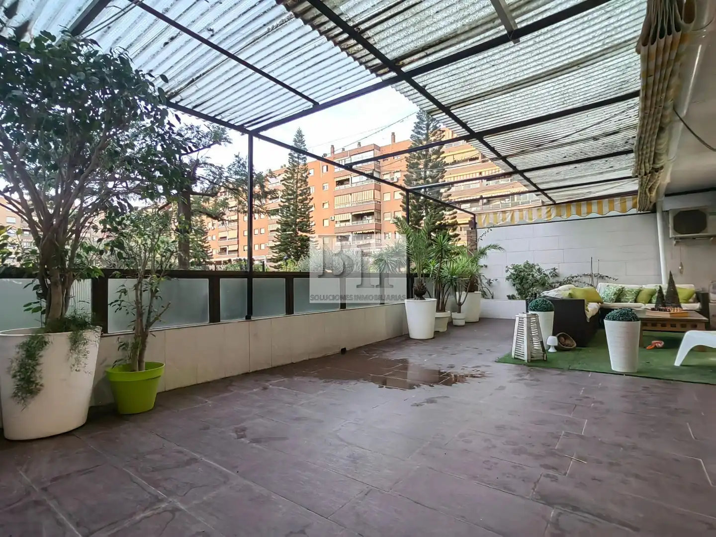 Terrace of Flat for sale in Málaga  with Air Conditioner, Private garden and Terrace