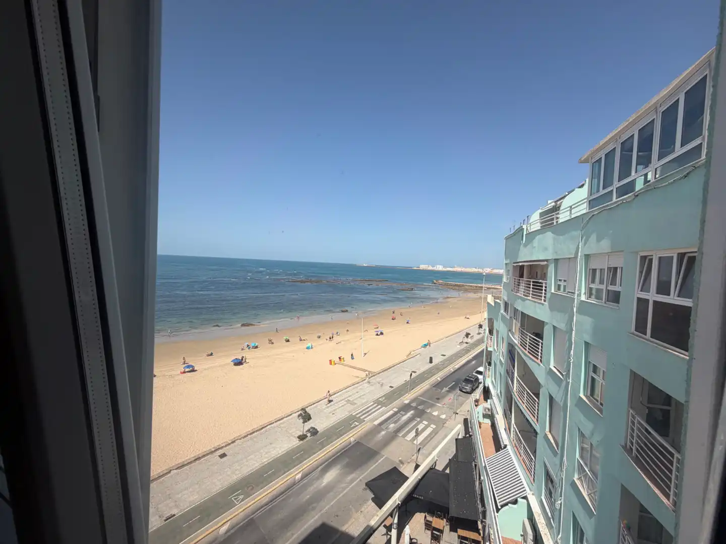 Bedroom of Flat for rent in Cádiz  with Air Conditioner, Terrace and Storage room