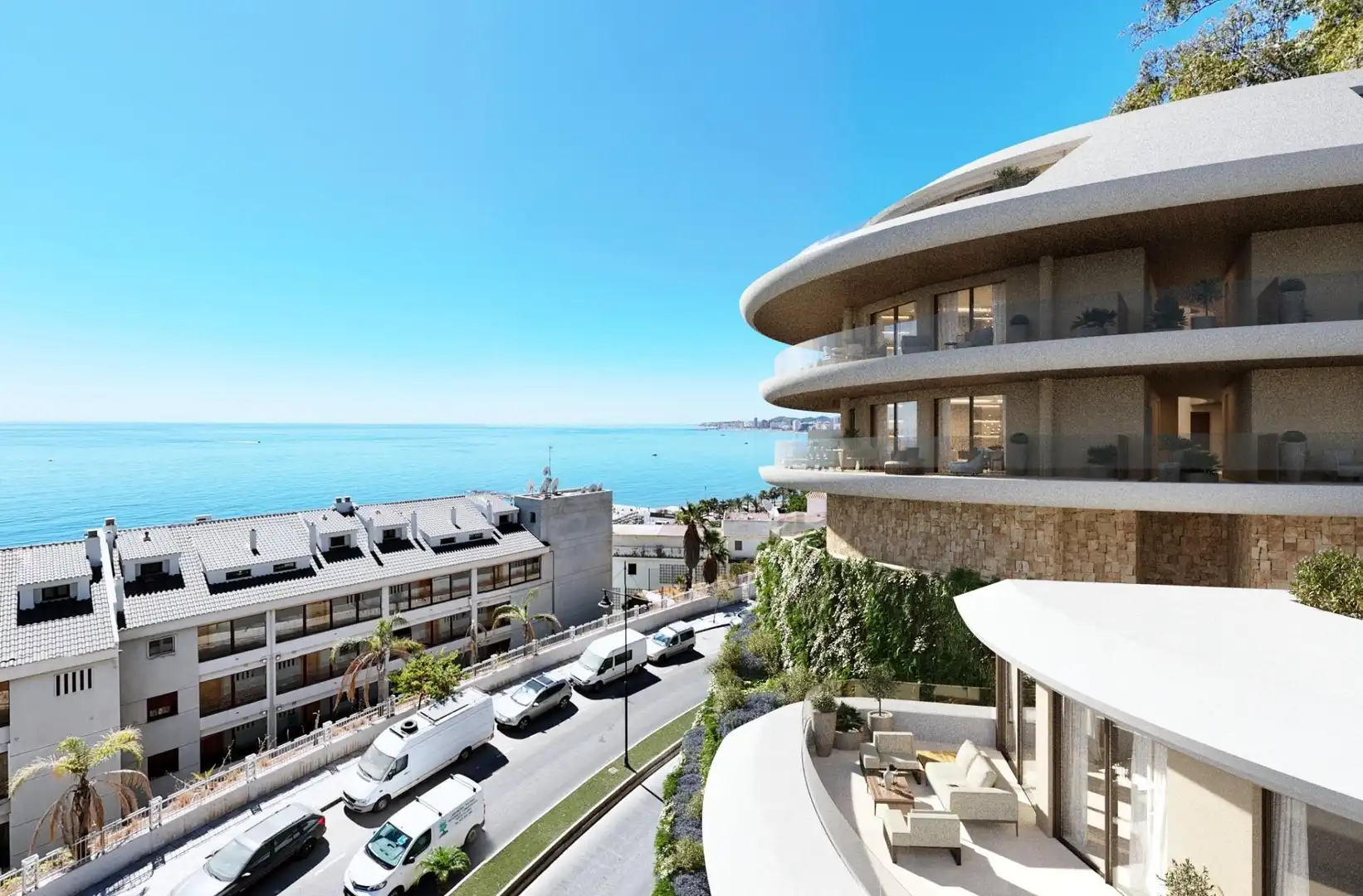 Vista exterior de Planta baixa en venda en Fuengirola amb Aire condicionat, Calefacció i Terrassa