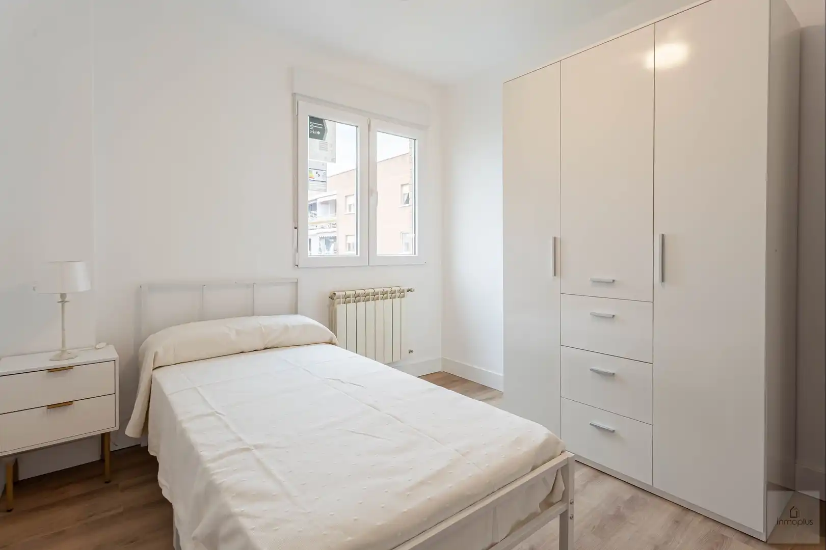 Bedroom of Flat for sale in Móstoles  with Air Conditioner, Terrace and Furnished