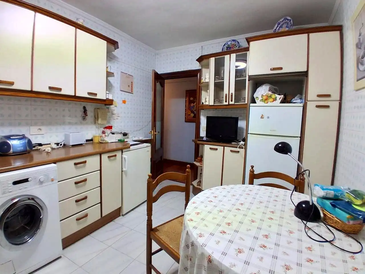Küche von Wohnung zum Verkauf in Barakaldo  mit Heizung und Balkon
