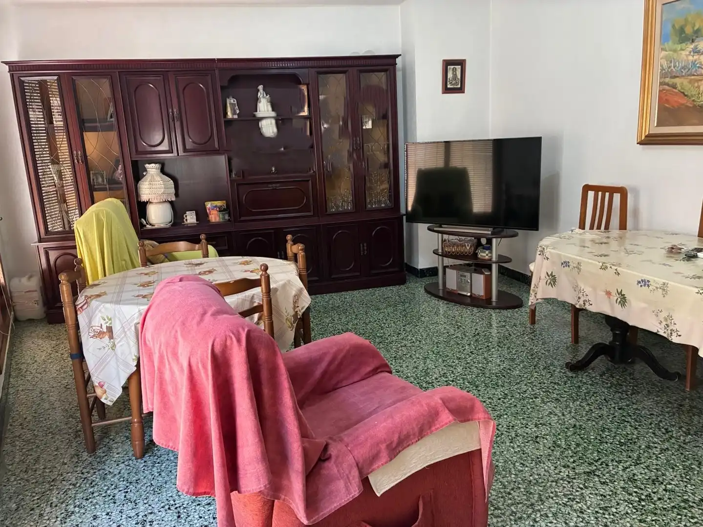 Living room of Flat for sale in Cullera  with Oven and Balcony