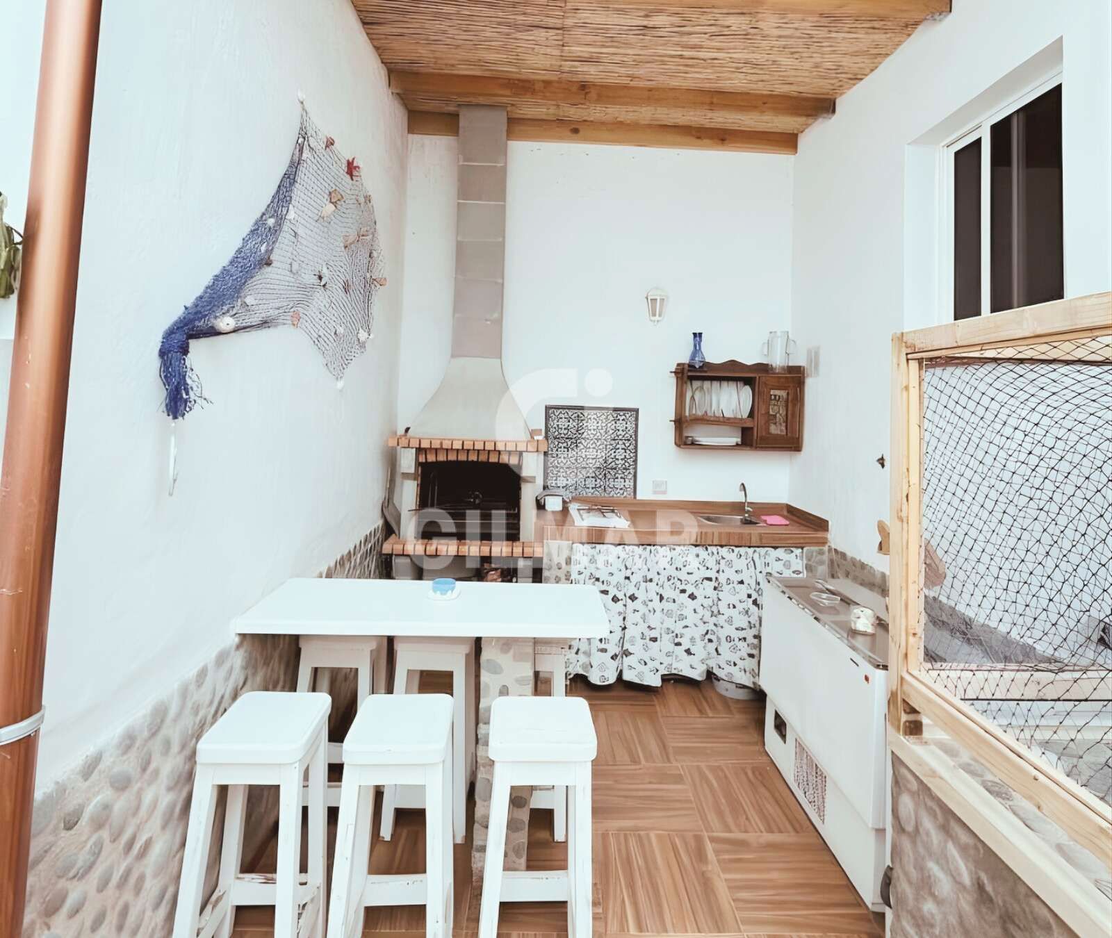 Cuina de Casa adosada en venda en Arico amb Moblat