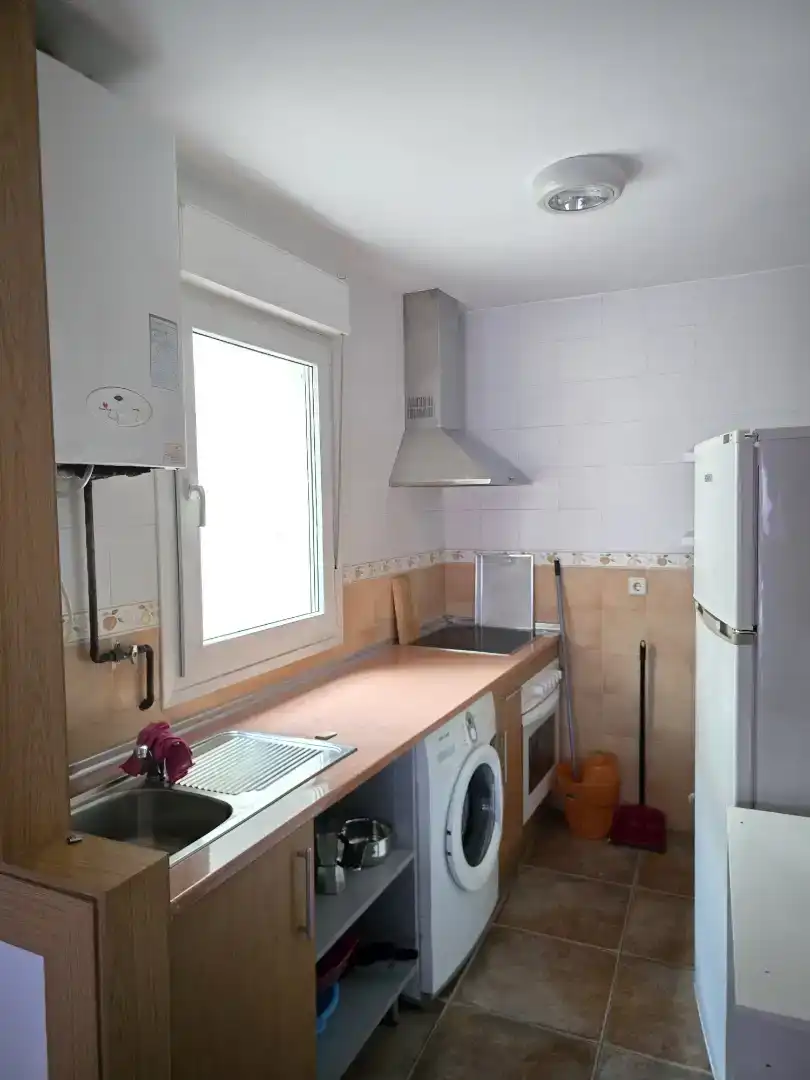 Cocina de Piso en venta en Las Navas del Marqués  con Parquet, Amueblado y Horno