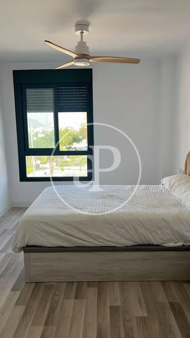 Bedroom of Flat for rent in La Pobla de Farnals  with Heating, Terrace and Storage room