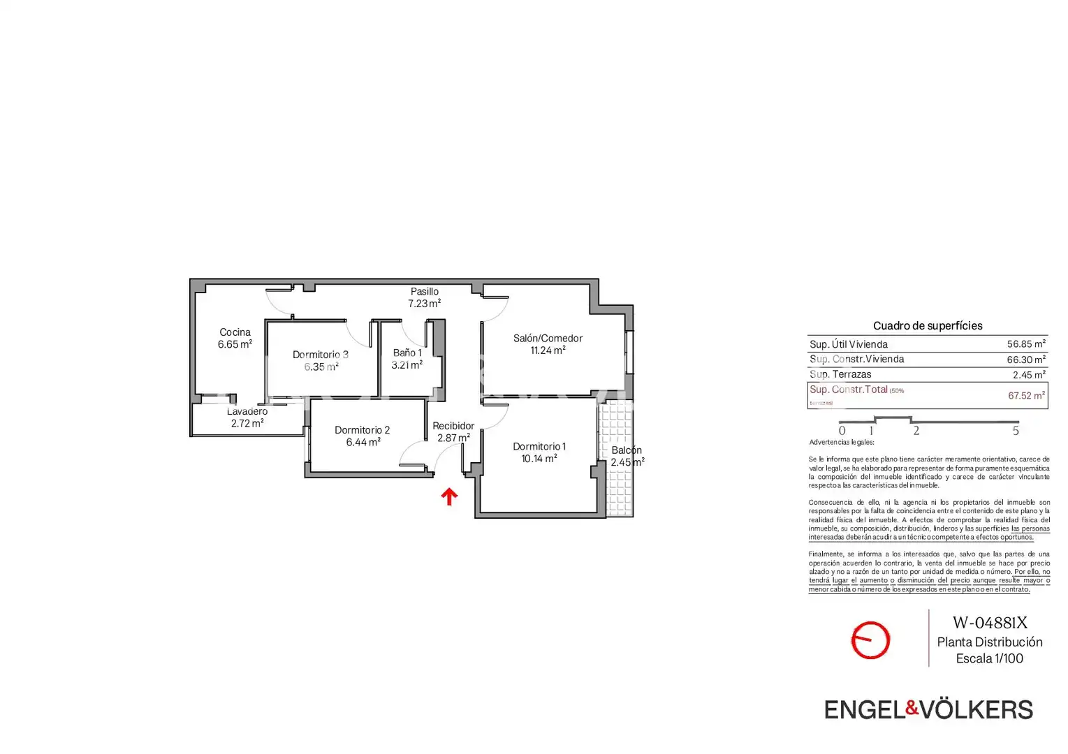 Piso en venta en Valencia con Calefacción y Balcón