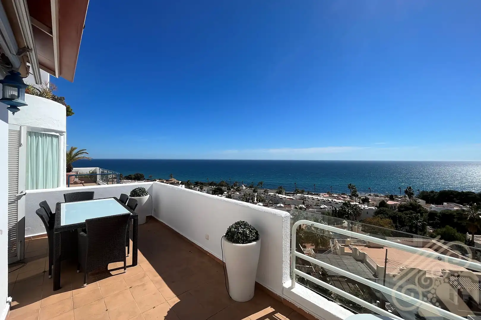 Exterior view of Detached homes for sale in Mojácar  with Air Conditioner, Terrace and Swimming Pool