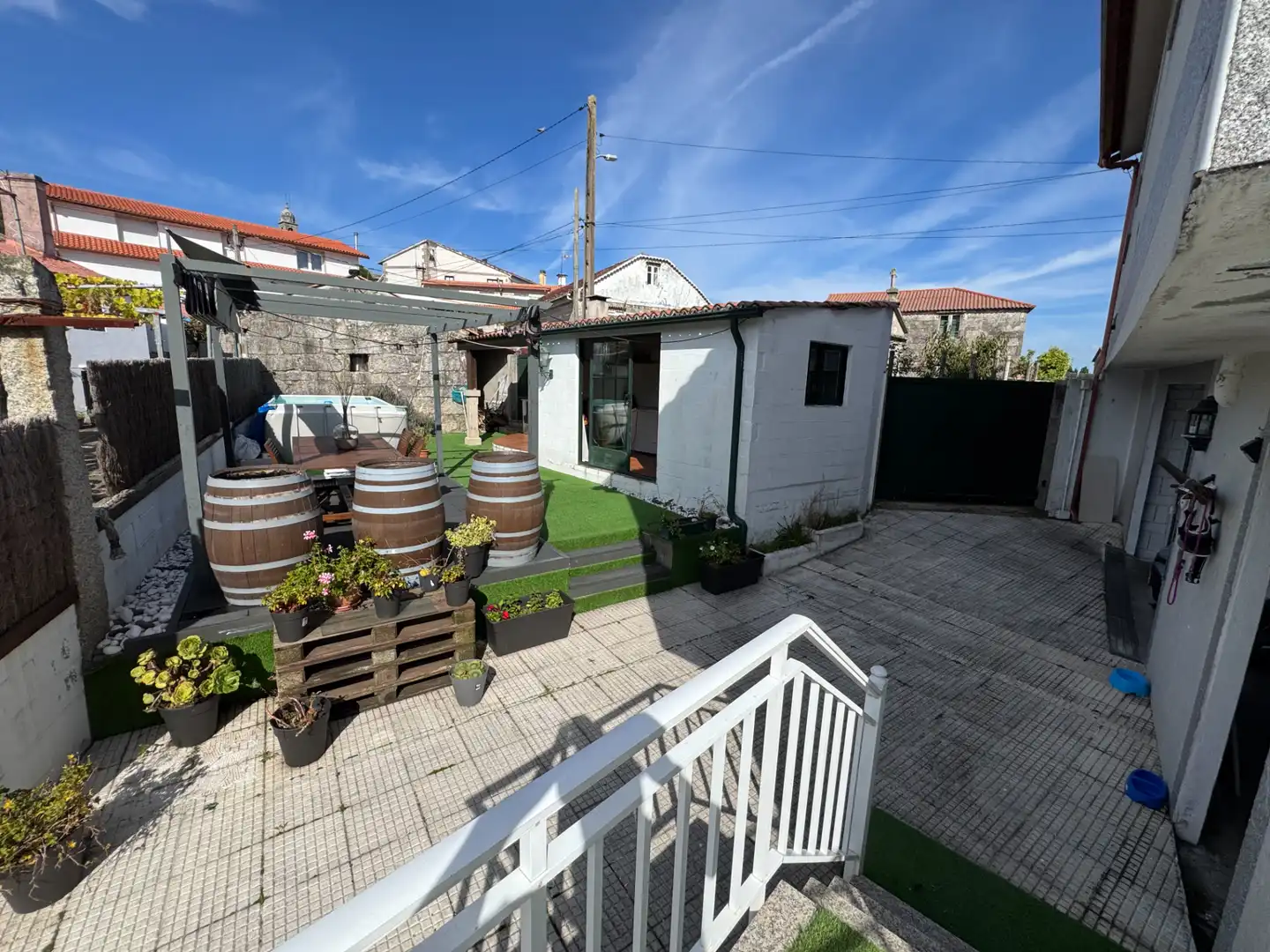 Exterior view of Houses for sale in Poio  with Heating, Private garden and Parquet flooring