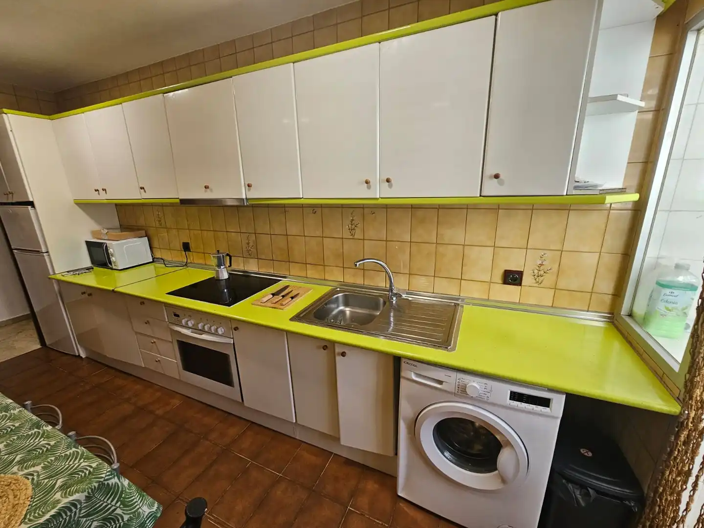 Cocina de Piso de alquiler en Benalmádena con Terraza, Amueblado y Horno