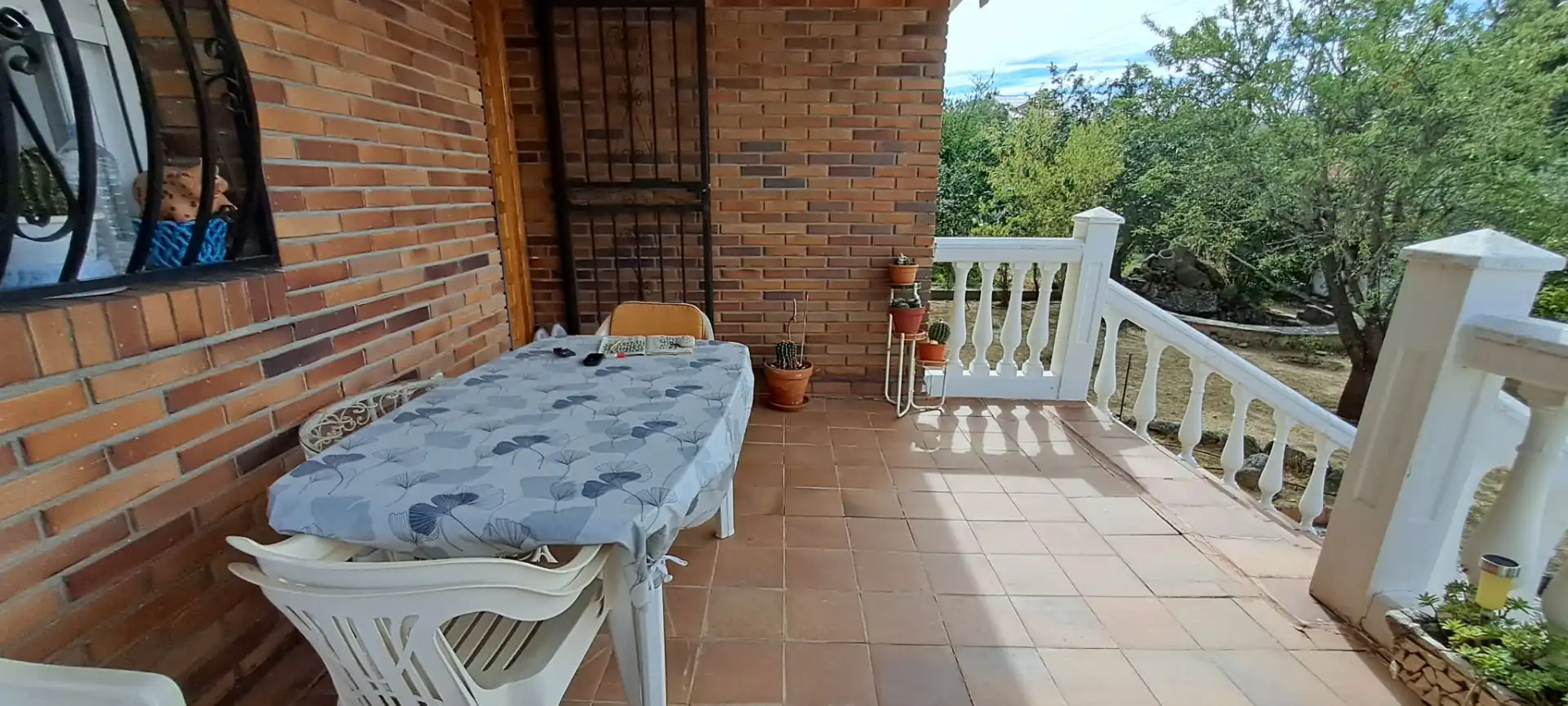 Terrassa de Casa o xalet en venda en Ituero y Lama amb Calefacció, Jardí privat i Moblat