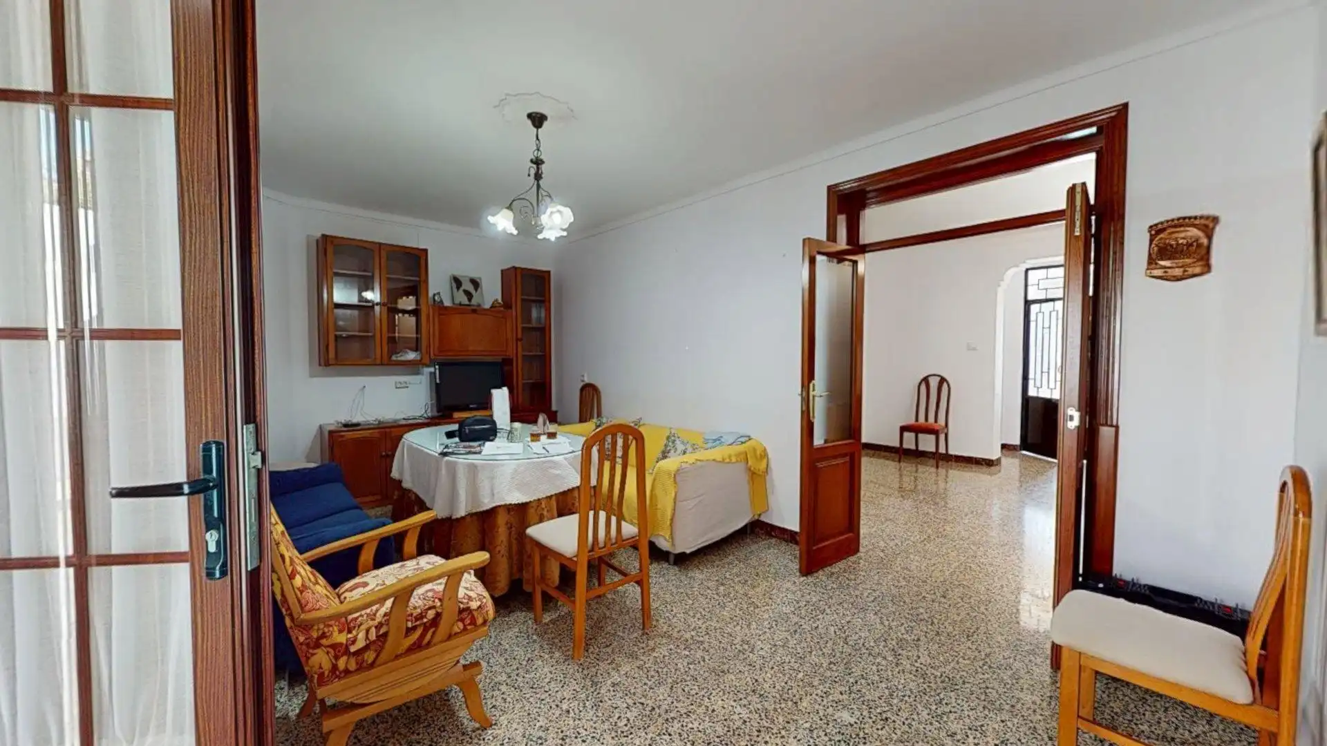 Sala de estar de Casa o chalet en venta en Campillos con Jardín privado, Terraza y Amueblado