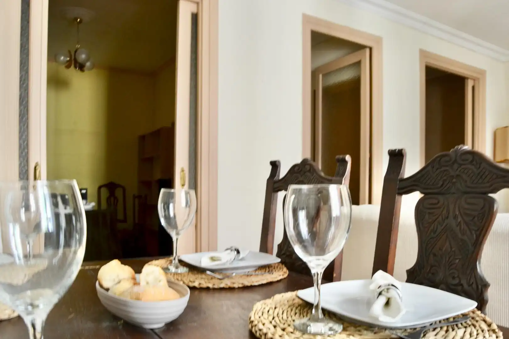 Dining room of Flat for sale in  Pamplona / Iruña  with Heating, Storage room and Balcony