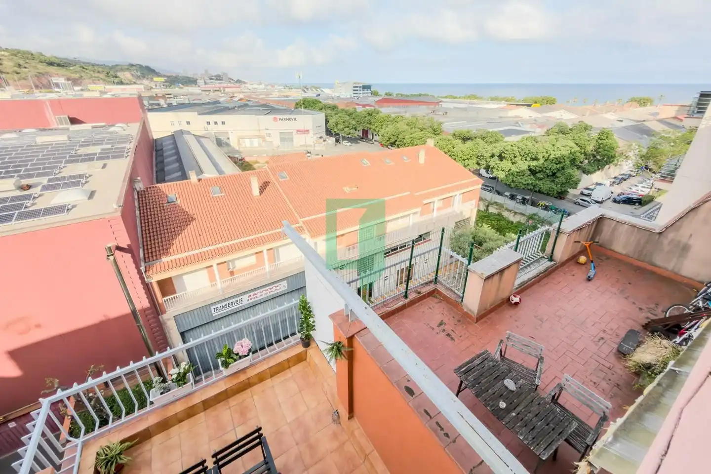 Terrasse von Maisonette zum Verkauf in Badalona mit Heizung und Terrasse