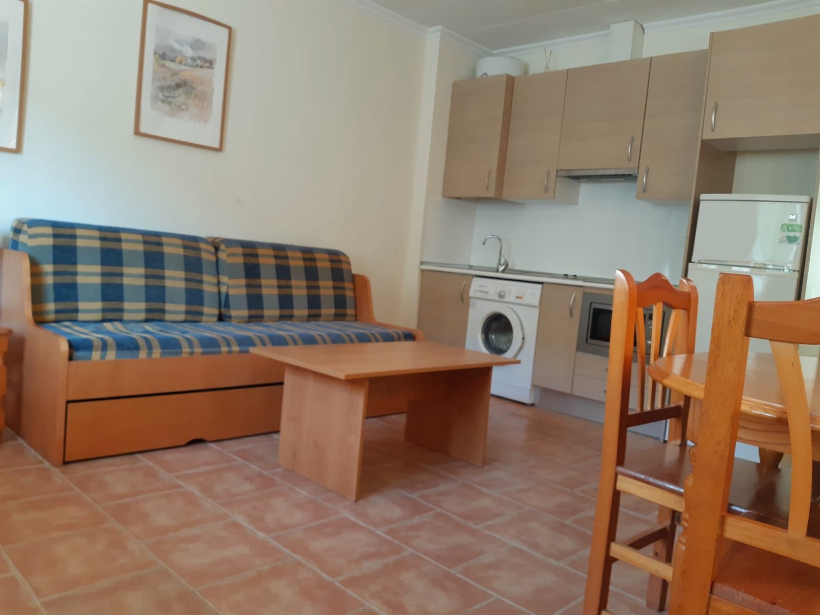 Sala de estar de Planta baja en venta en Cullera con Aire acondicionado, Amueblado y Horno