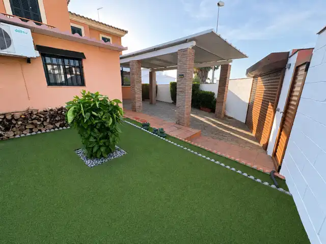 Terraza de Casa adosada en venta en Algeciras con Aire acondicionado, Jardín privado y Terraza
