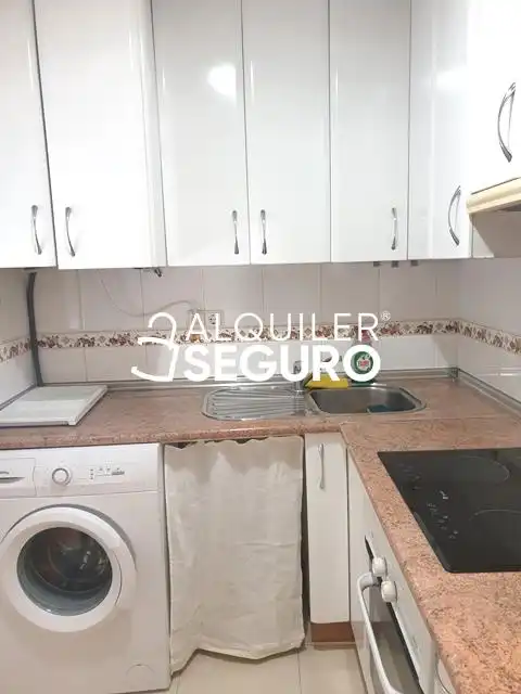 Küche von Wohnung zur Miete in Getafe mit Klimaanlage, Heizung und Terrasse