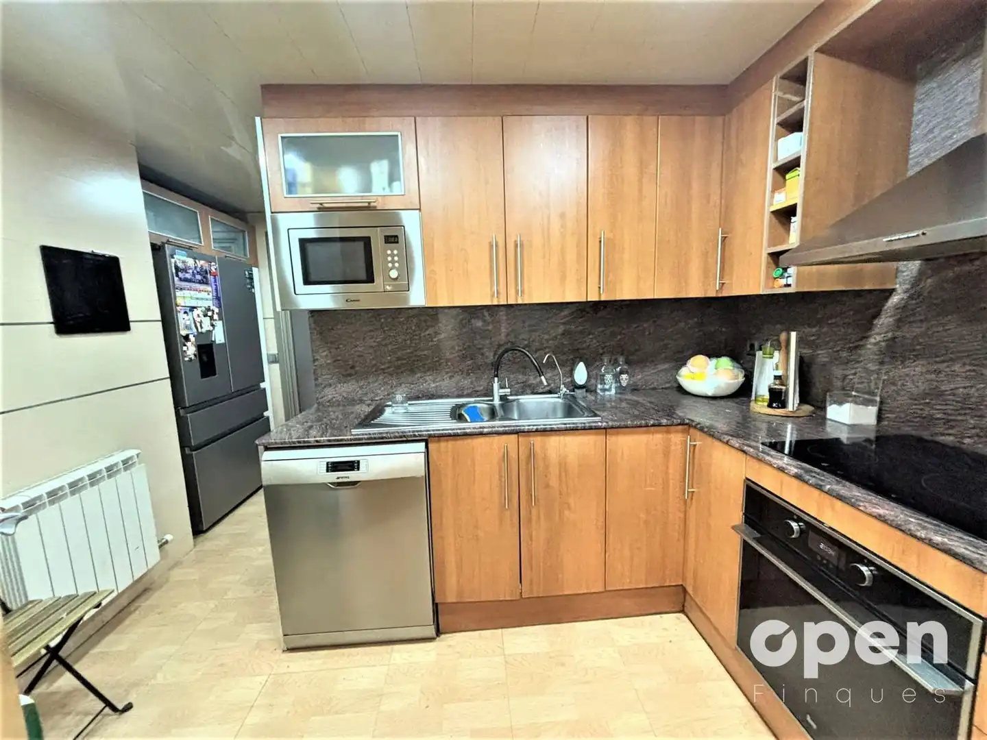 Kitchen of Flat for sale in Terrassa  with Heating and Parquet flooring