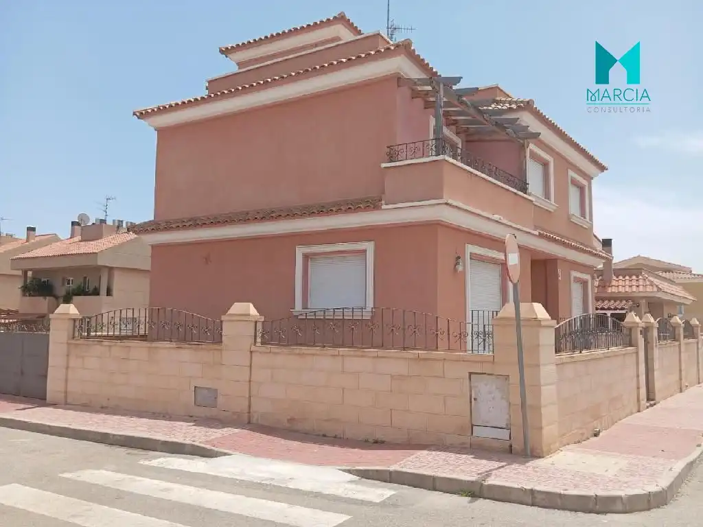 Vista exterior de Casa o chalet en venta en Águilas con Terraza