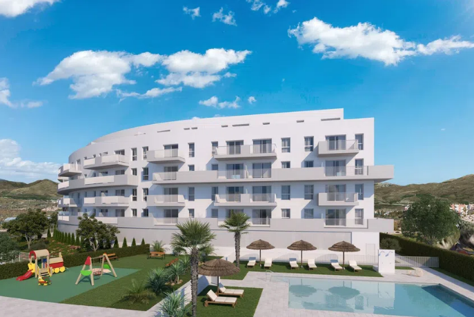 Vista exterior de Apartament en venda en Vélez-Málaga amb Aire condicionat, Calefacció i Terrassa
