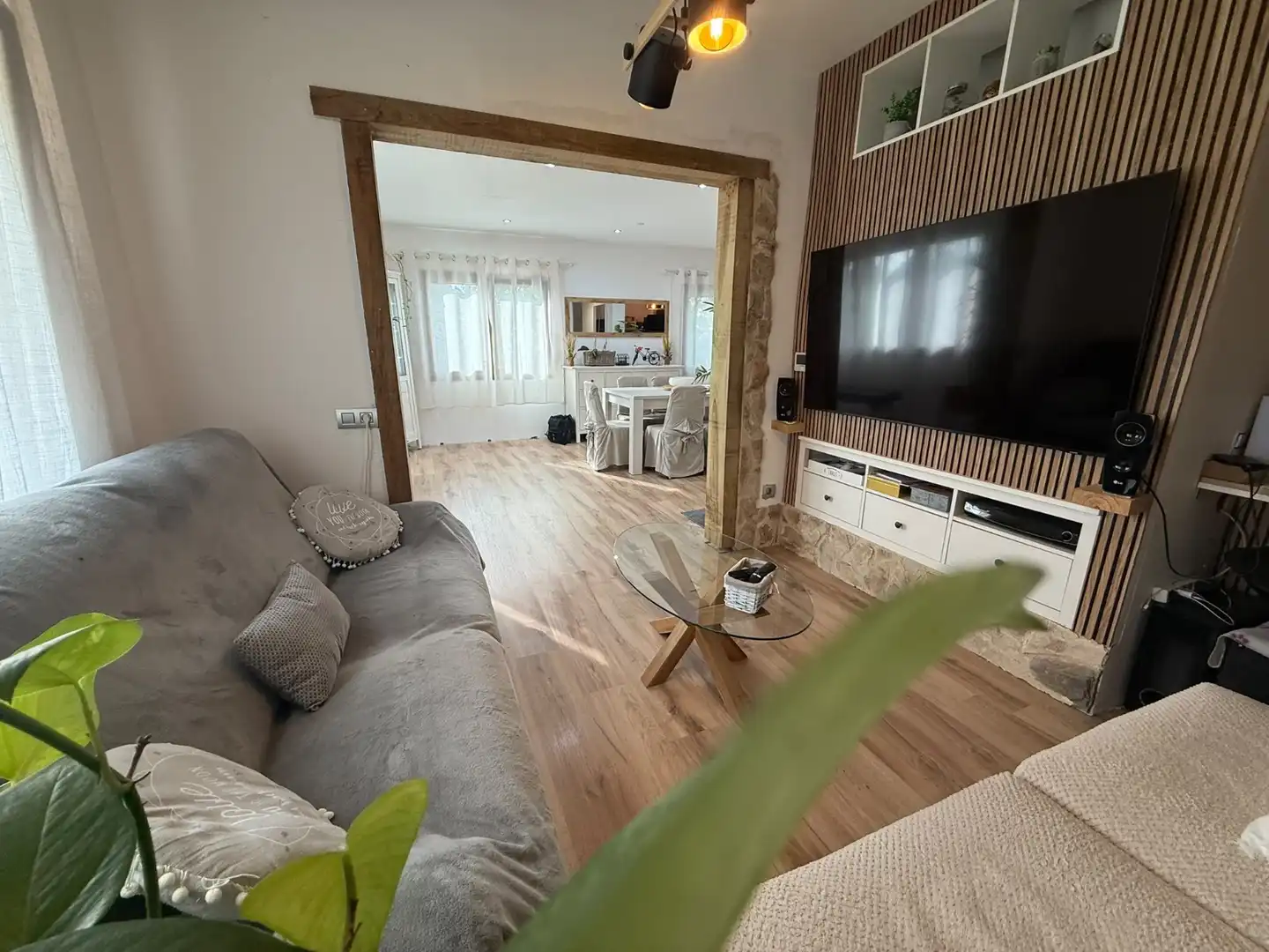 Sala de estar de Casa o chalet en venta en Caldes de Malavella con Calefacción, Jardín privado y Terraza