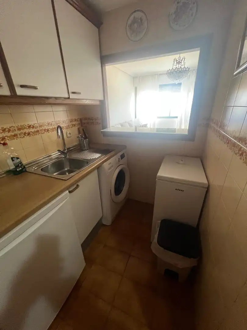 Cocina de Piso de alquiler en Sevilla con Aire acondicionado, Calefacción y Terraza