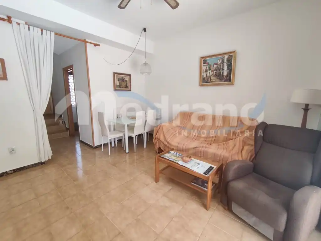 Living room of Houses for rent in Benidorm  with Air Conditioner, Swimming Pool and Furnished