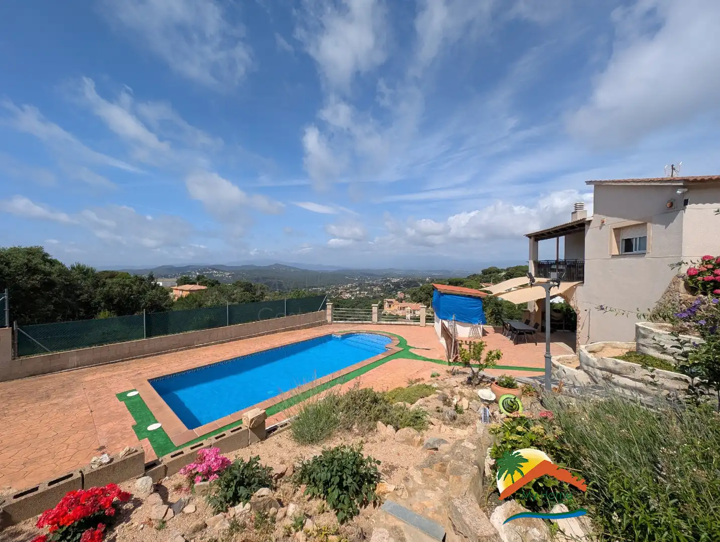 Piscina de Casa o xalet en venda en Vidreres amb Calefacció, Jardí privat i Terrassa