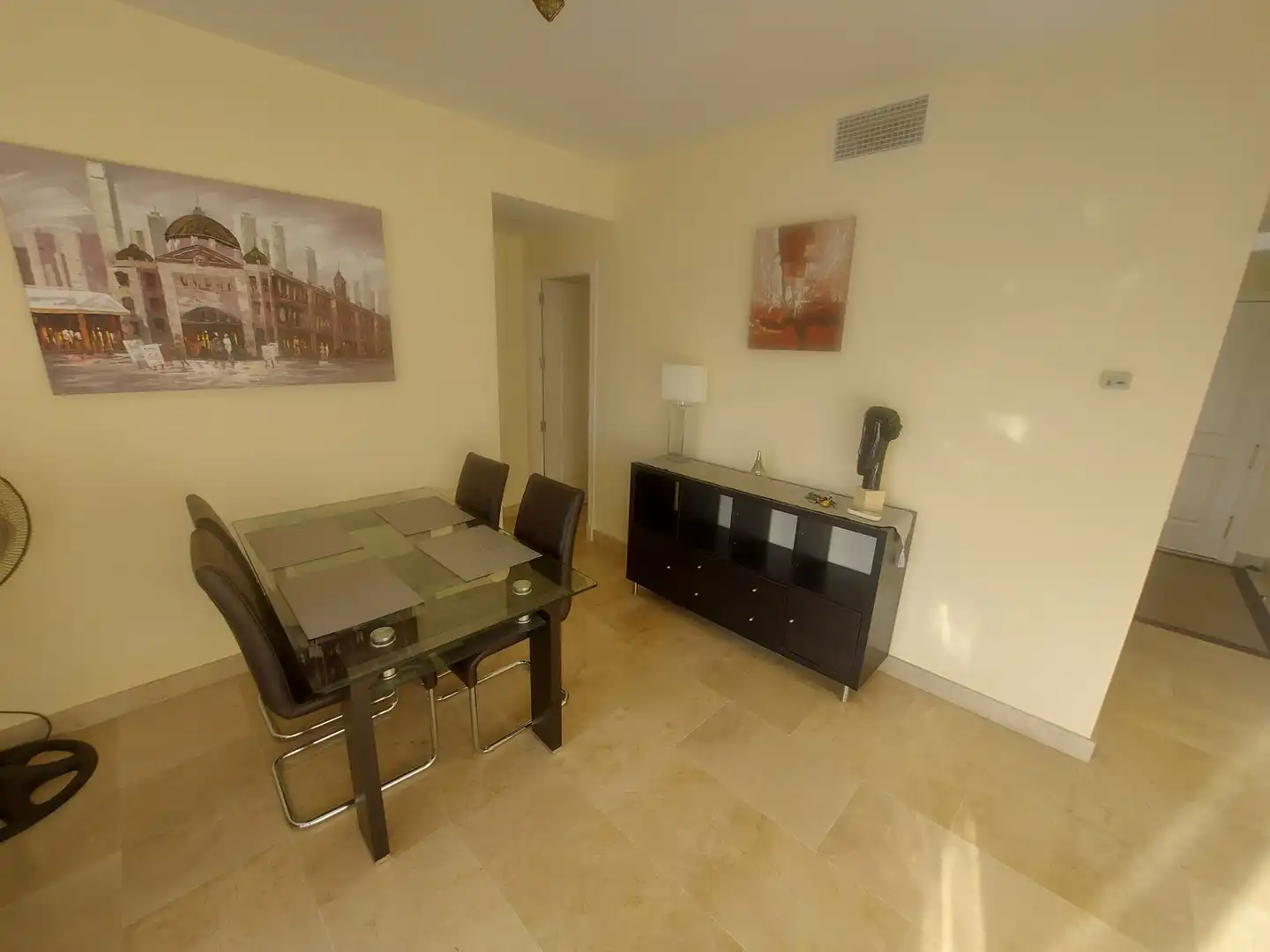 Dining room of Attic for sale in Manilva  with Air Conditioner, Terrace and Furnished