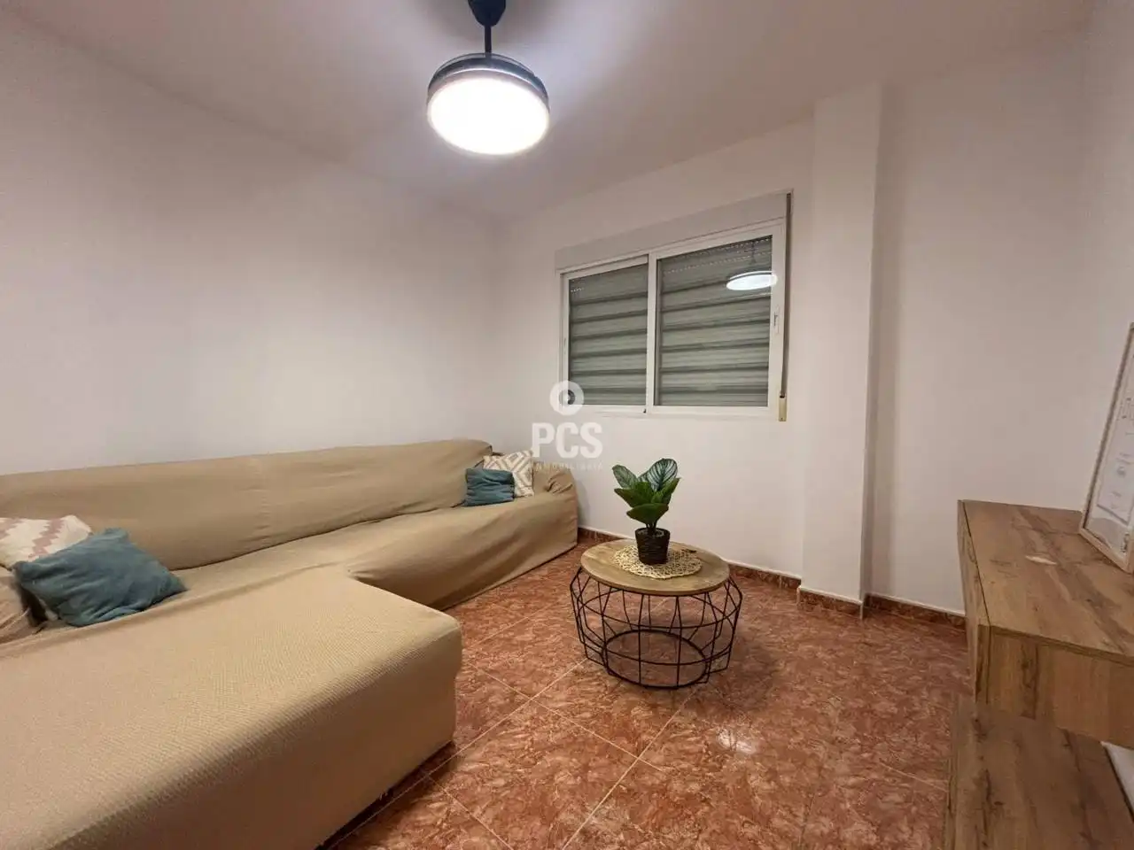 Sala de estar de Piso en venta en Alhama de Murcia con Amueblado