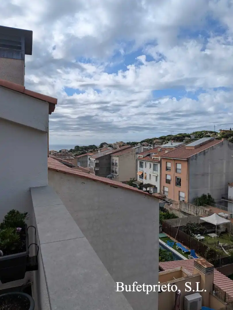 Terraza de Dúplex en venta en Sant Andreu de Llavaneres con Aire acondicionado, Calefacción y Terraza